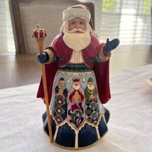Jim Shore 2016 "Behold The Day Of The Kings" Spanish Santa Figurine Christmas